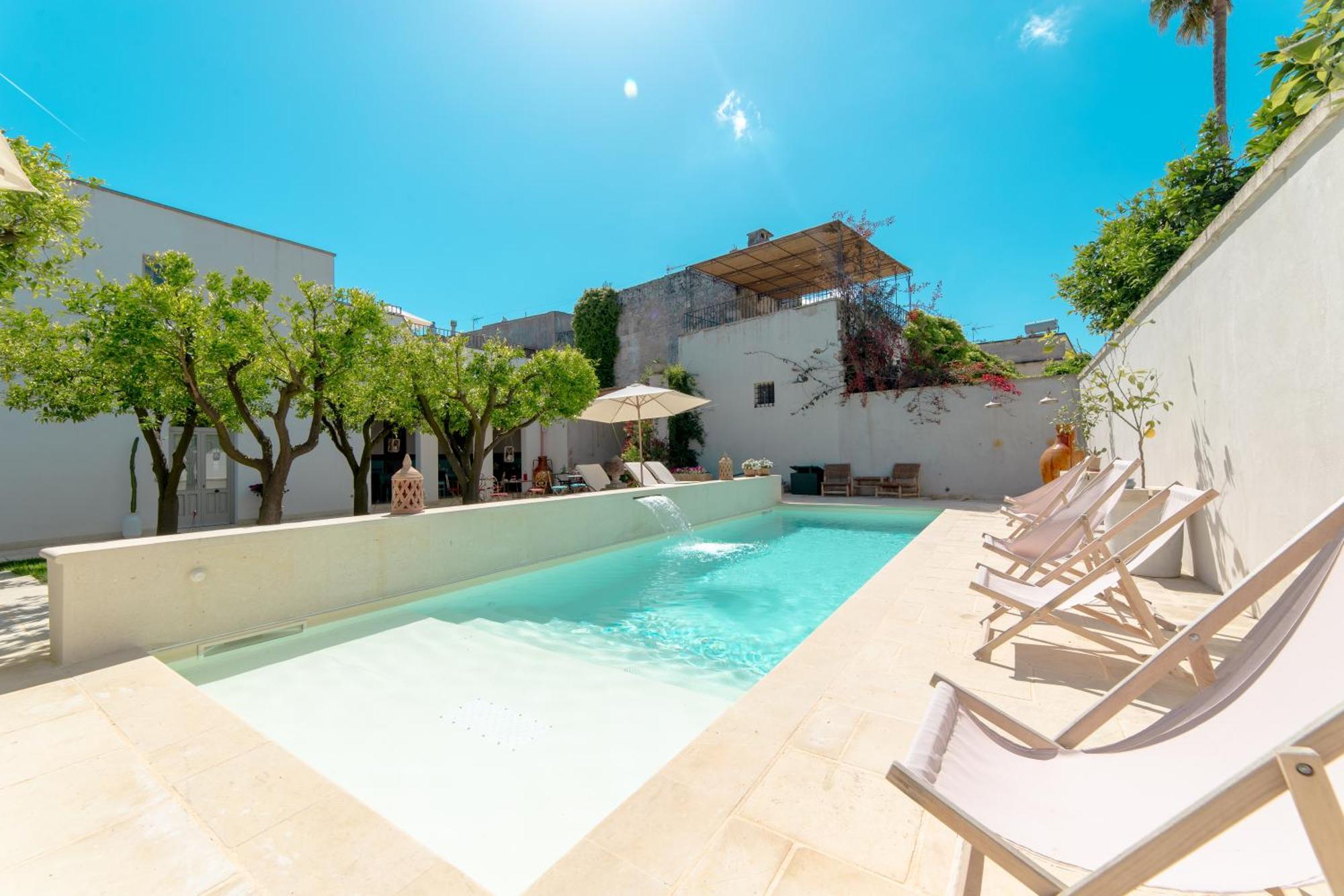 Palazzo Angelica - Luxury Retreat Otranto Bed and Breakfast Giurdignano Eksteriør billede